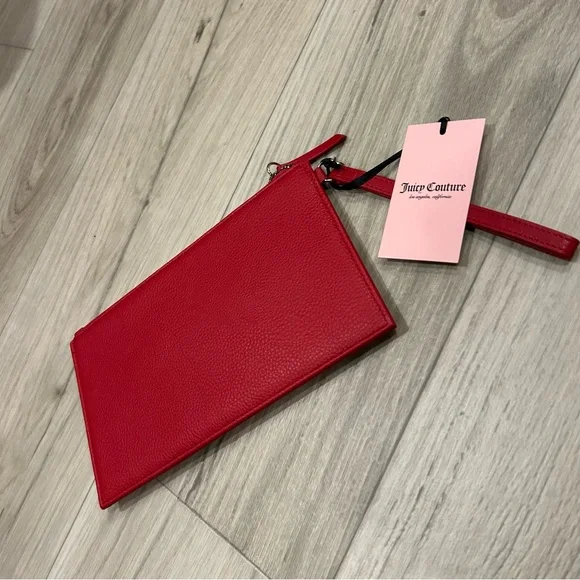 NWT Juicy Couture Red Heart Wristlet - Picture 5 of 8